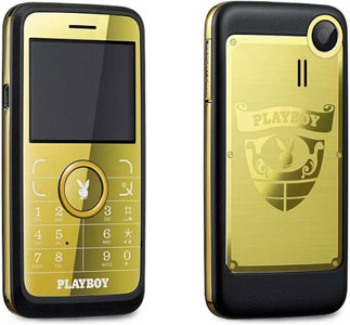 Alcatel Playboy Phone Gold