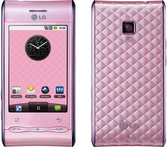 LG GT540 Optimus Pink