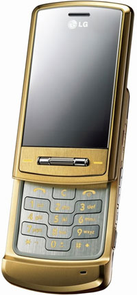 LG KE970 Shine Gold