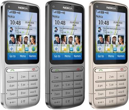 Nokia C3-01 Touch and Type