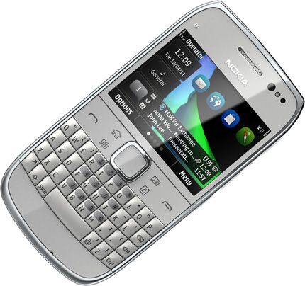 Nokia E6 Silver