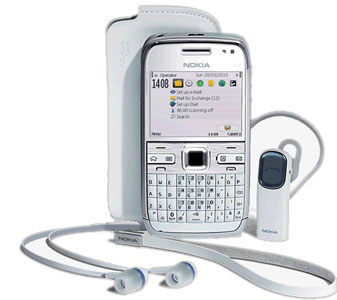 Nokia E72 White Edition