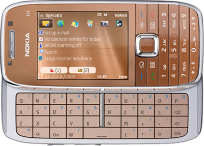 Nokia E75 Bronze