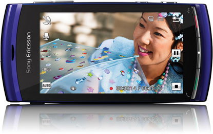 Sony Ericsson U5i Vivaz Galaxy Blue