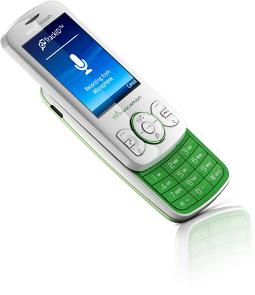 Sony Ericsson W100i Spiro Spring Green