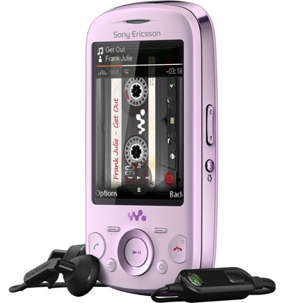 Sony Ericsson W20i Zylo Pink