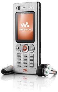 Sony Ericsson W880i Walkman Silver