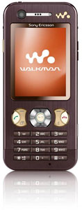 Sony Ericsson W890i Walkman Brown